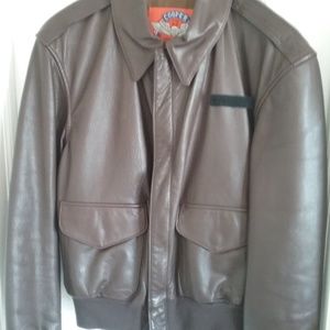 Authenic A2 Leather Flight Jacket